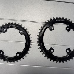 Wolf Tooth 4 Bolt Shimano Chainring 38T & 44T