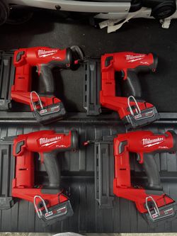 Milwaukee 18G Brad Nailer 5.0 ($260 Each)