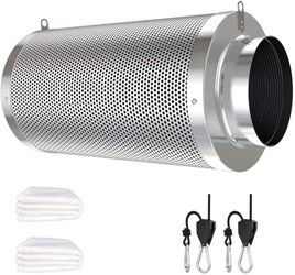 Vanleno 4" Carbon Filter Odor Control for Grow Tent, Hydroponics NEW!