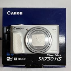 Canon PowerShot SX740 HS 20.3MP Compact Digital Camera - Black w/ 64GB SD Card 