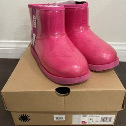 UGG Kids Classic Mini Clear Boots - Pink