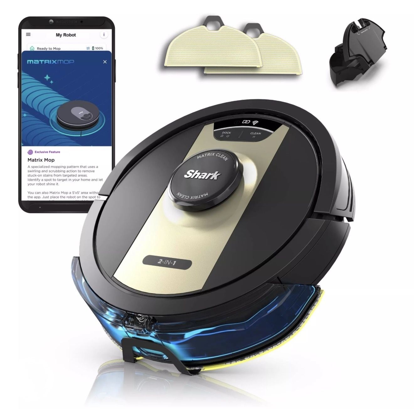 Shark robot vacuum and mop