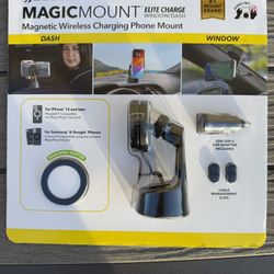 Magnetic  Wireless Charging Phone Mount