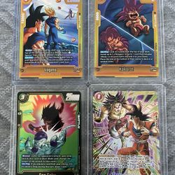 Dragon Ball Z Fusion World Lot 