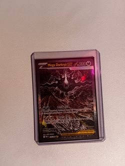 MEGA DARKRAI PITCH BLACK CHASE CARD