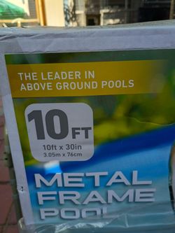 Above ground pool