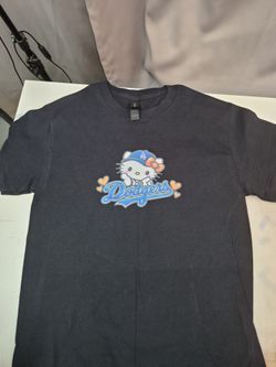 LA Dodgers Hello Kitty Graphic T-Shirt