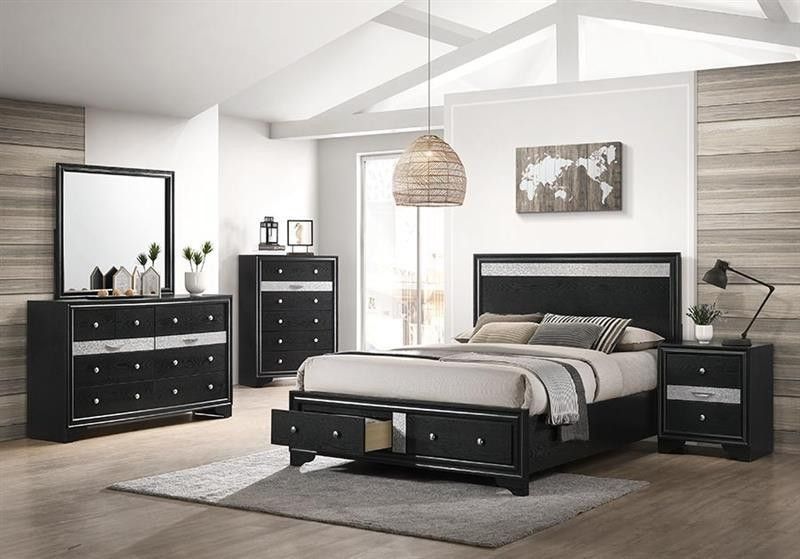 4pc Storage Bedroom Set