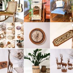 Vintage// Antique Treasures (Furniture, Home Decor, Collectibles)