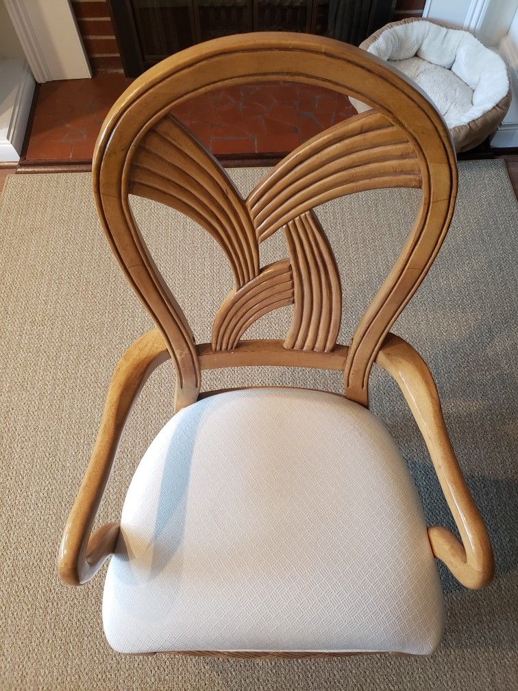 Chair & Maching  Blanket/ Quilt Rack