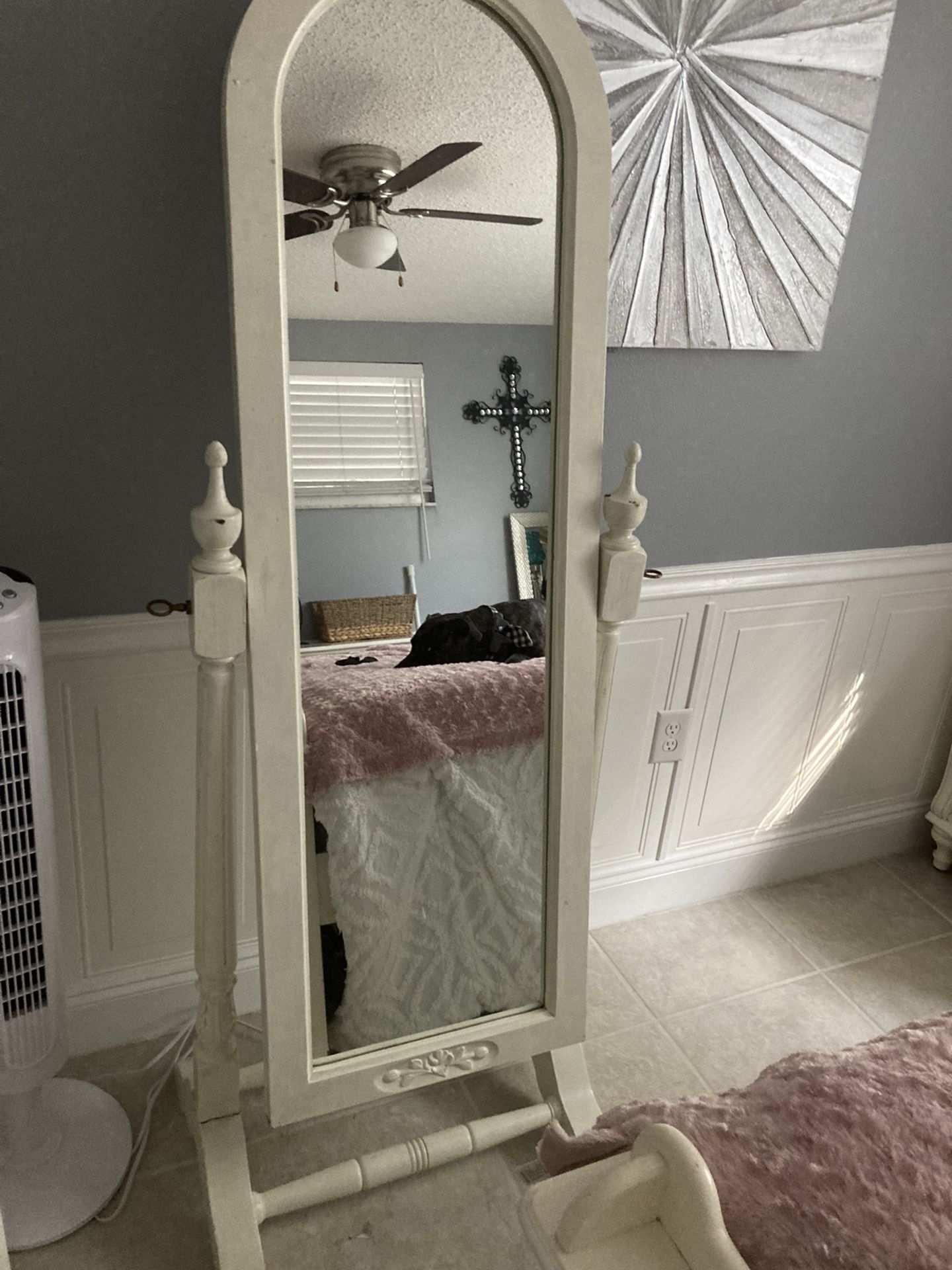Tall Antique mirror