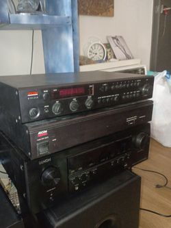 Adcom receiver n amp