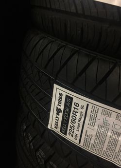 1 NEW 225/60R16 installed