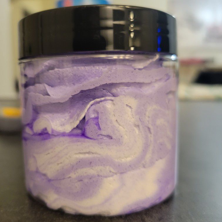 Lavender Vanilla Exfoliating Whipped Soap