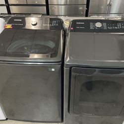 Samsung Set Gas Dryer And Washer 