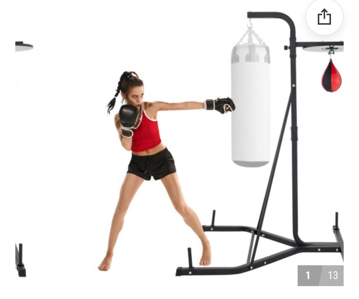 VEVOR Punching Bag/ Speedbag Stand With Speed Ball