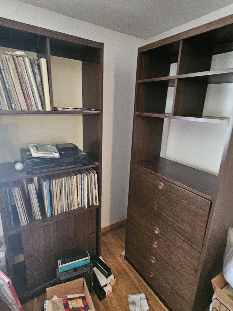 Kroehler Three Tall Cabinets