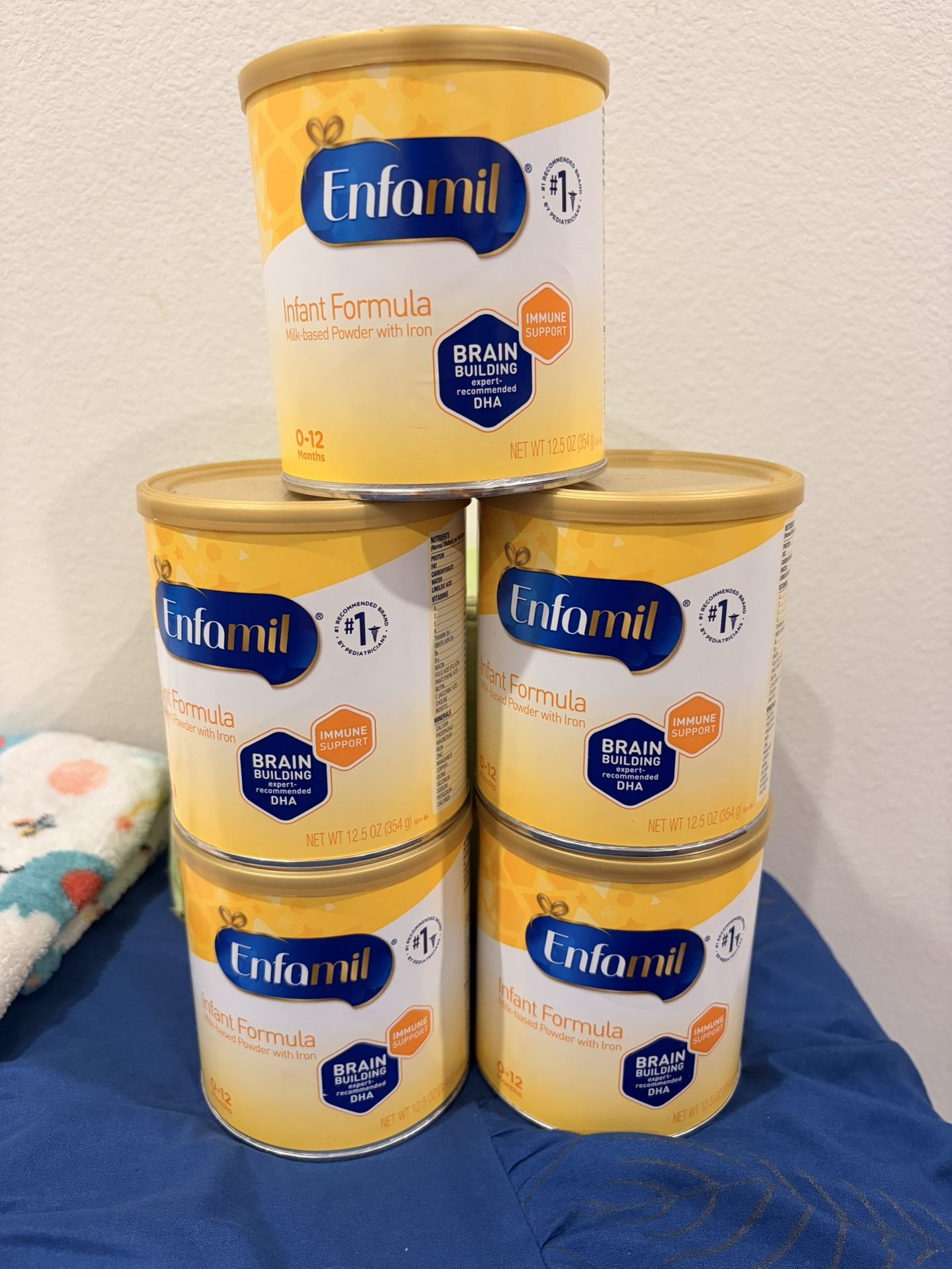 Leche De Lata Para Niños De 0-12 Meces