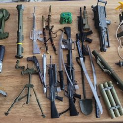 G.I. JOE 12 INCH FIGURE WEAPONS AND MISCELLANEOUS (READ BEFORE MESSAGING) ***SEE OTHER POSTS***