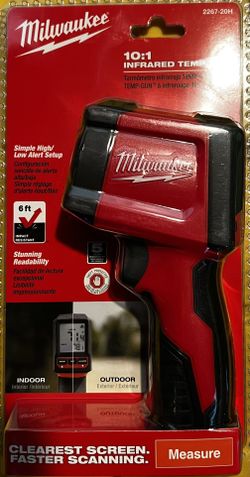Milwaukee infrared temp gun