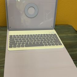 New 12.9 iPad Pro Magnetic Keyboard Case. Lavender 