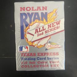 1992 Pacific Nolan Ryan Texas Express 2nd Series Collector Card Set