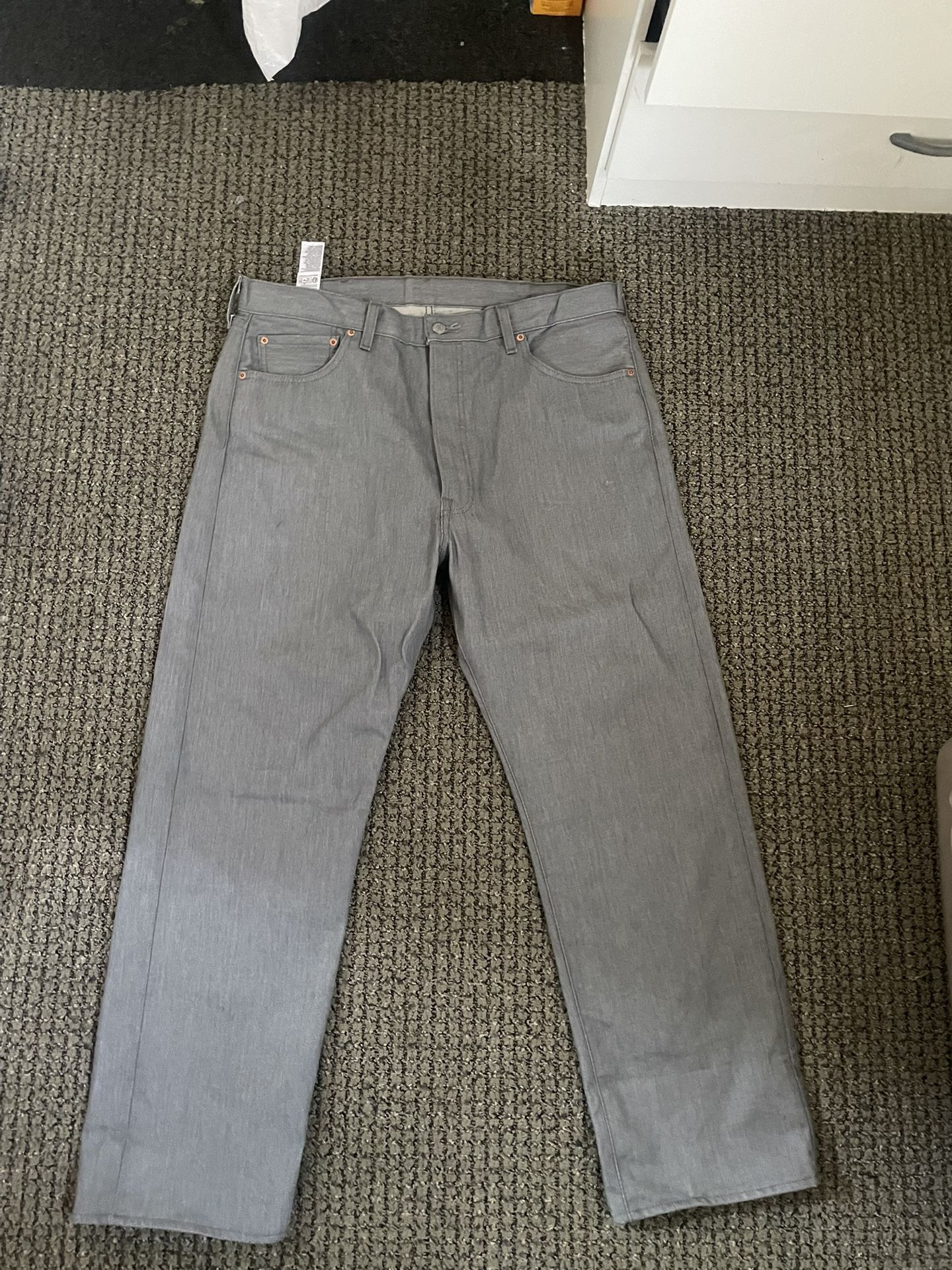 Levi 501s  Grey Color 