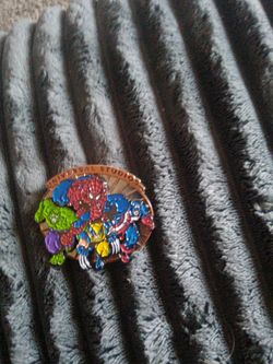 Universal studios super heros pin