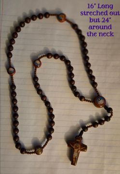 Unique Wood Rosery Beads