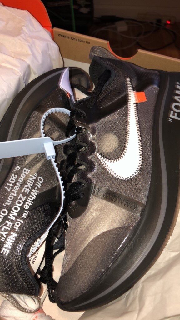 Off white Zoom Fly Size 9