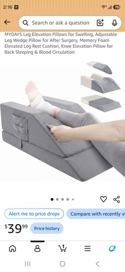 Leg Elevation Pillows for Swelling