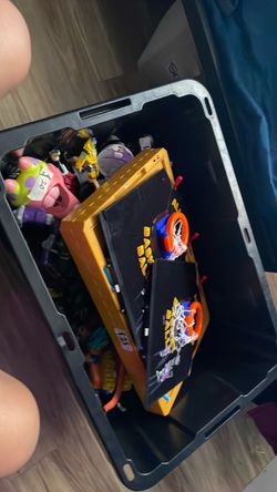 Whole box of toys