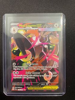 Pokemon Mega Lopunny ex #128 SIR (Phantasmal Flames)