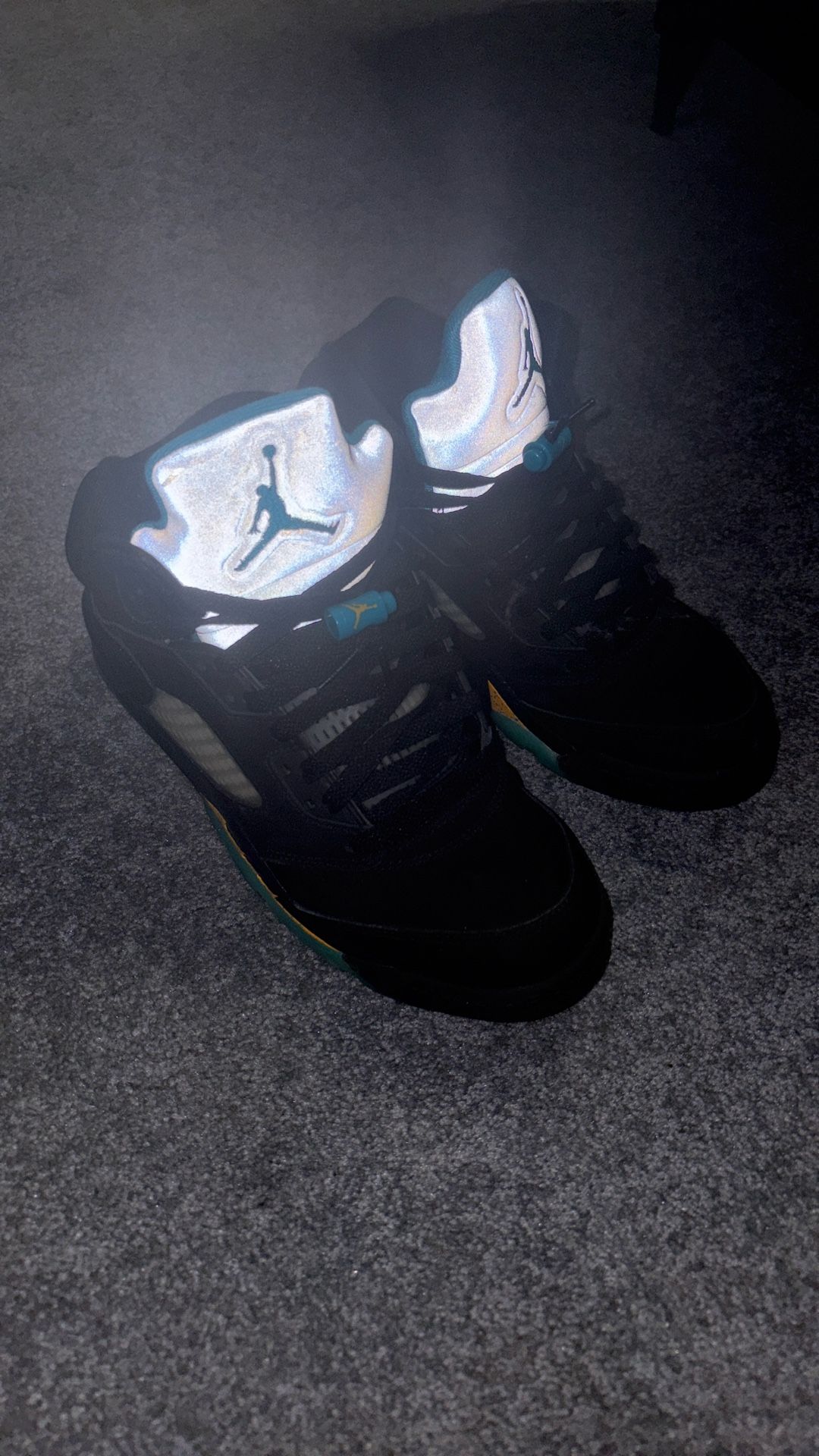 Air Jordan 5’s Aquas. Size 7 Men.