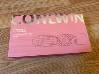 2-in-1 Cordless Hair Straightener Brush - Hot & Cool Styling