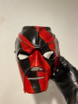 WWE Imposter Kane ‘06 Replica Genuine Leather Mask w Elastic Straps