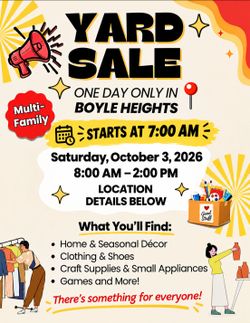 Yard Sale
