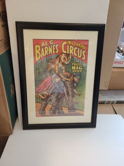 Framed Circus Art 