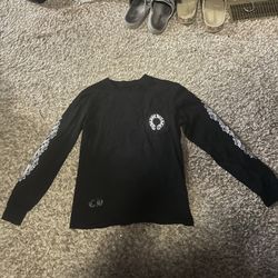 Chrome Hearts Long Sleeve Shirt Black Size Small