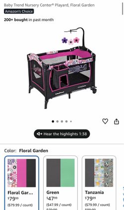 Baby Trend playpen / crib