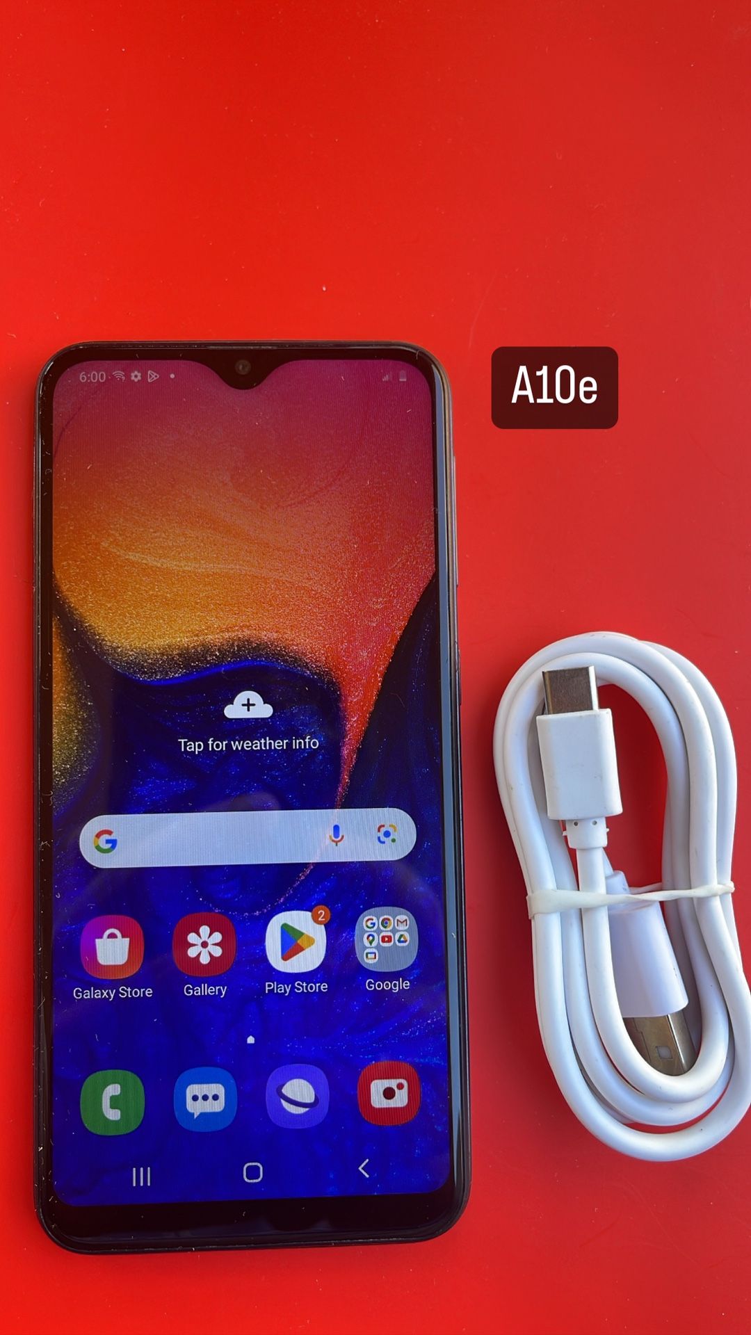 Samsung Galaxy A10e 128gb. Like New And Unlocked! No tax