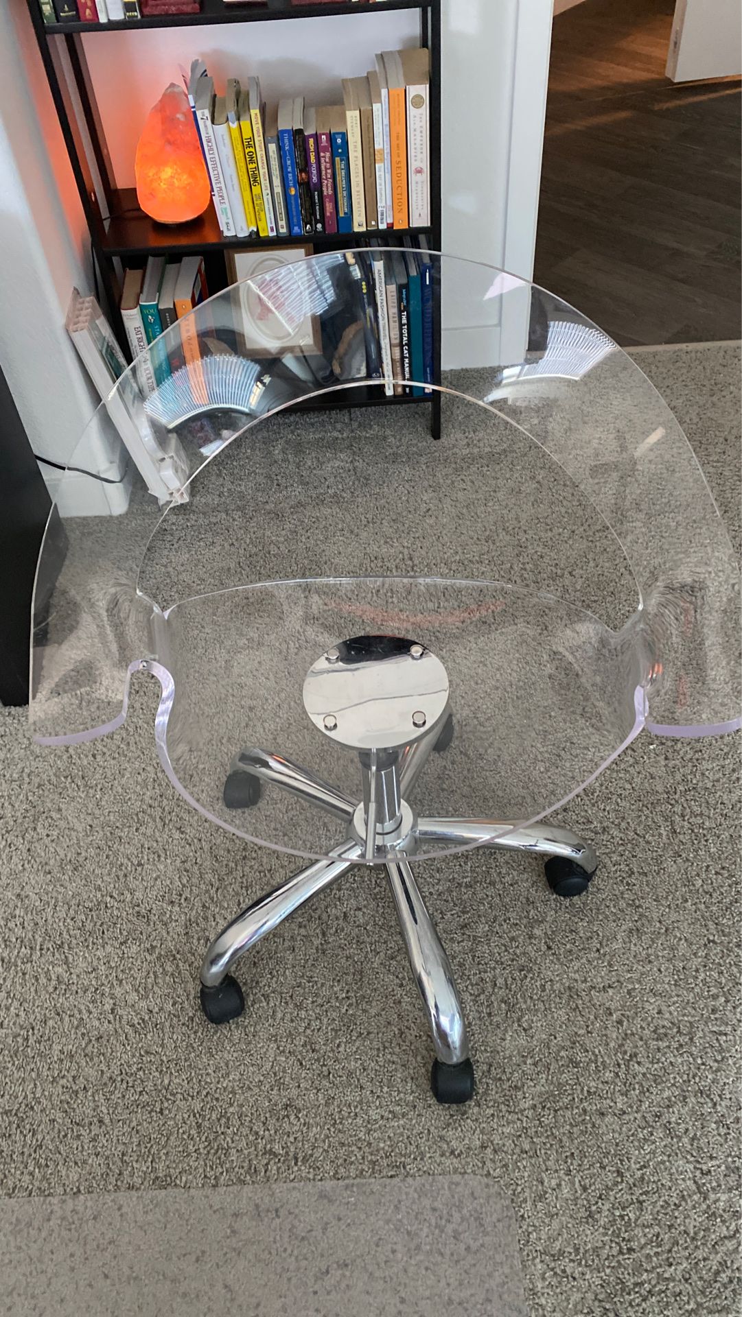 acrylic office chair desk chair