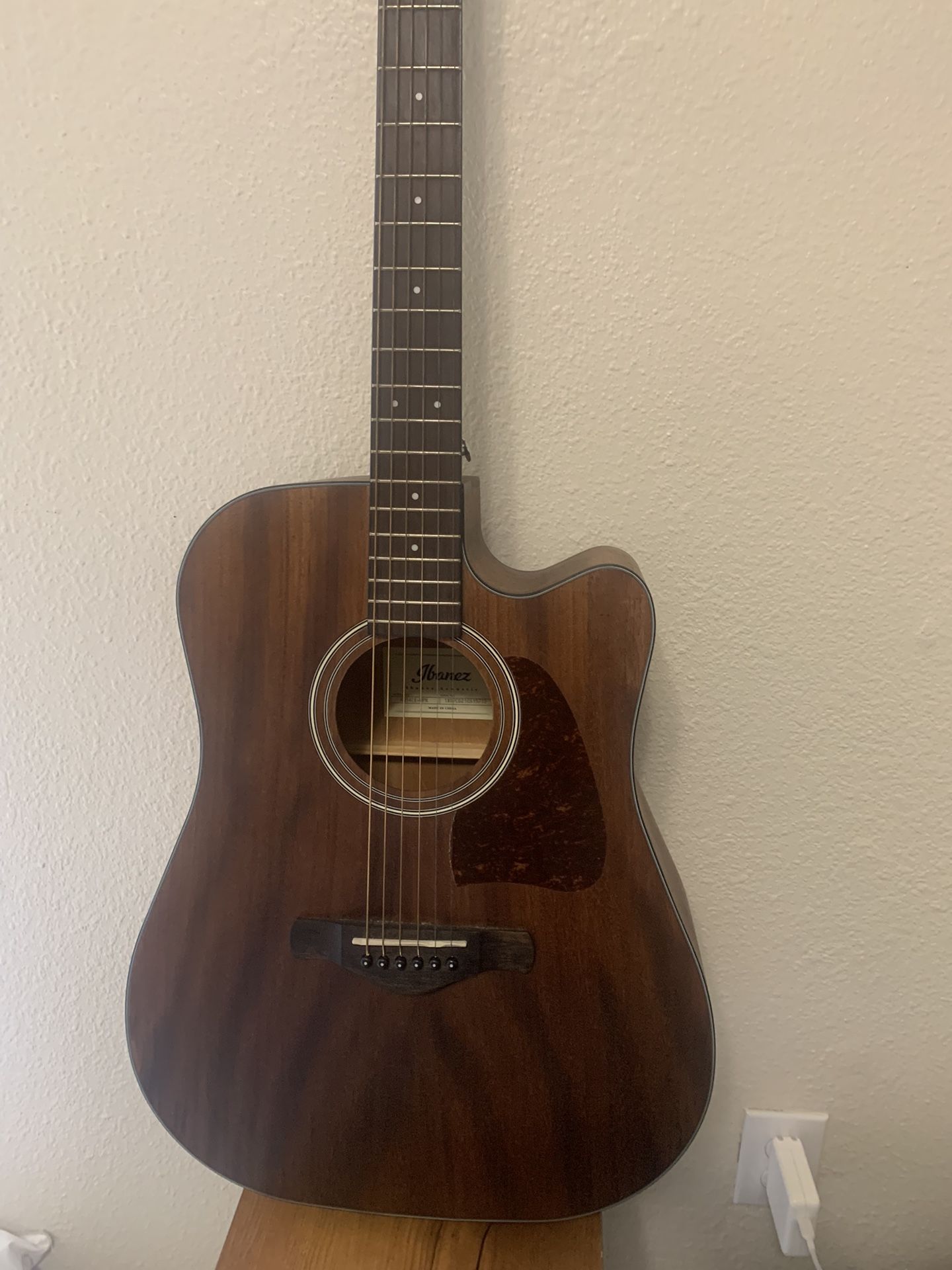 Ibanez Aw54ce-opn Acoustic Electric Guitar 