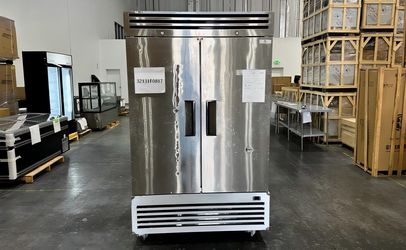 Clearance NSF Reach In Two Door Freezer SS interior 32131F0817