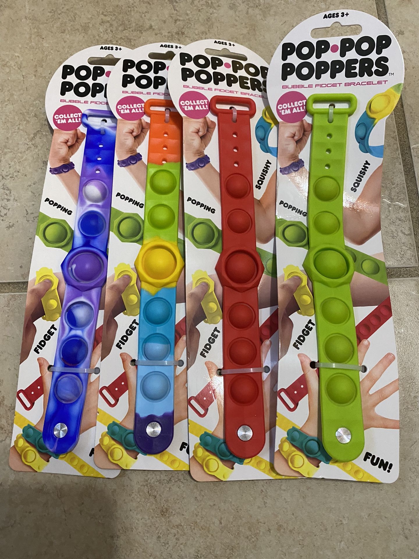 POP POP Poppers - Wristband Pop It Bracelets