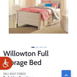 Full Size Storage Bed