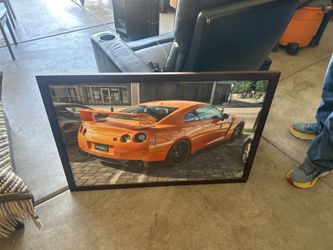 Car picture frame