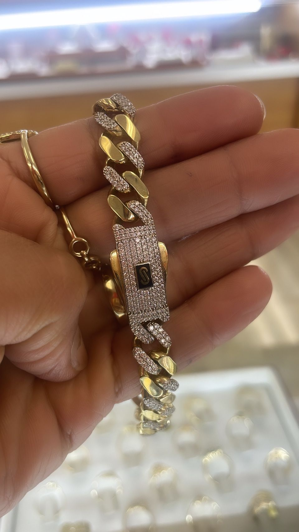 Esclava Mónaco En 14k Garantizado 