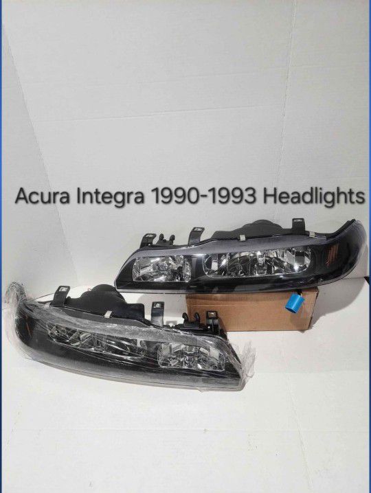 Acura Integra 1990-1993 Headlights 