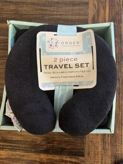 Neck Pillow And Throw 